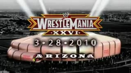 Wrestlemania 26 Official Commercial Promo Preview Hd 