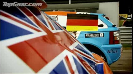 Top Gear vs The Germans pt 2 - Minis on the Zolda circuit - Bbc