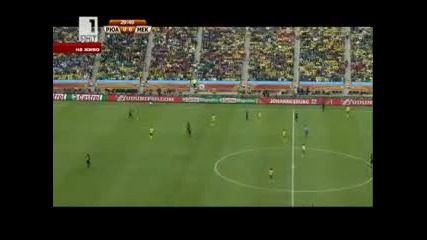 Южна Африка - Мексико 11.06.2010 първо полувреме част 4