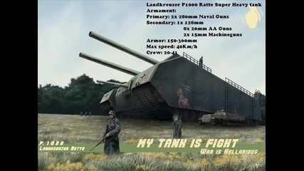 чудовищните танкове топ 10...