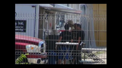 Непобедимите 3 на снимачната площадка