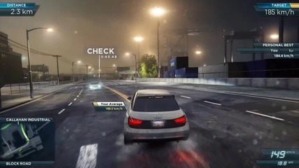 Need For Speed Most Wanted 2012 - Audi A1 clubsport quattro - Industrial Way