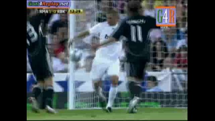 24/08/2009 Real Madrid - Rosenborg 1 - 0 Goal na Benzema