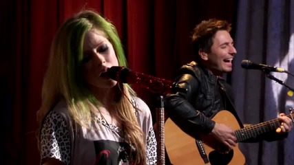 Н о в о! Avril Lavigne - Smile Live @ Aol Sessions * H D *