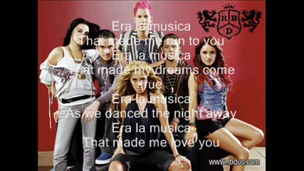 Rbd - Era La Musica Karaoke