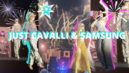 👗Модното ревю на годината! 😱 Just Cavalli & Samsung! 😍
