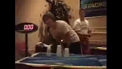 Speed Stacking - Nearly World Record