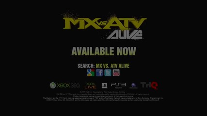 Mx vs. Atv Alive Launch Trailer (hd Video)