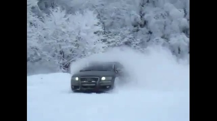 Audi S8 Quattro 4х4 В Зимни Условия