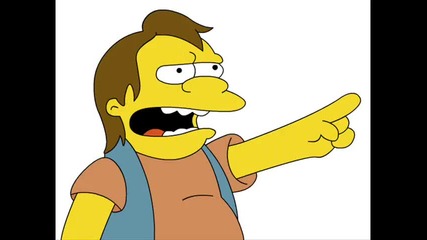 Нелсън Се Смее - The Simpsons