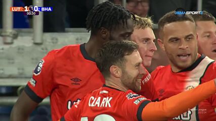 Luton Town with a Goal vs. Brighton and Hove Albion
