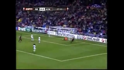 Real Madrid vs Ac Milan 2 - 3