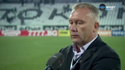 Мнението на Николай Киров след загубата от Локомотив Пд