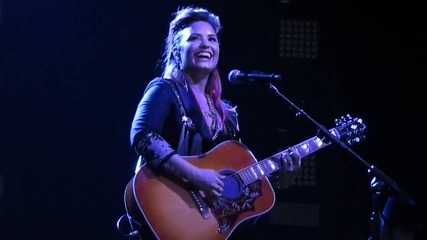 Demi Lovato- Catch Me Концерт в Сънрайз, Флорида (25.02.2014)