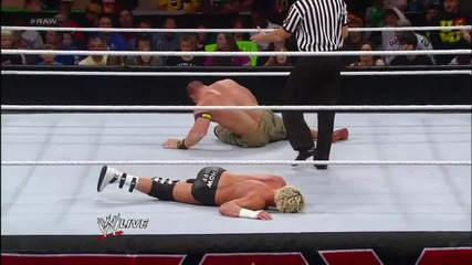 Джон Сина срещу Долф Зиглър - Raw 26/11/12