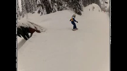 10 годишният екстримен сноубордист !