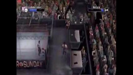 WWE SVR2008 Hell In A Cell Mach Undertaker Vs Batista (Part 2)