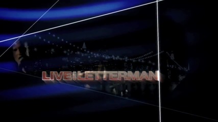 The Killers - When You Were Young (live On Letterman)