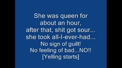 Puddle Of Mudd - she Hates Me Lyrics