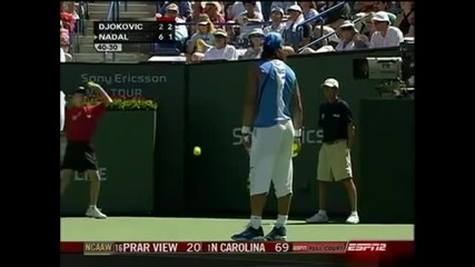 Indian Wells 2007 Final Rafael Nadal - Novak Djokovic