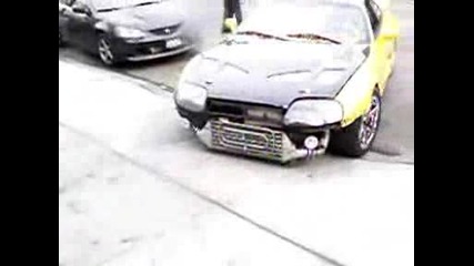 Toyota Supra Turbo Blow Off Sound