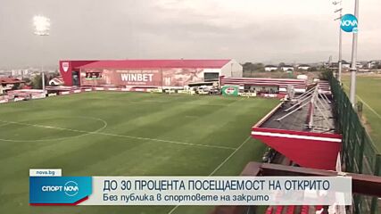 Нови мерки: Ограничиха феновете по стадионите!