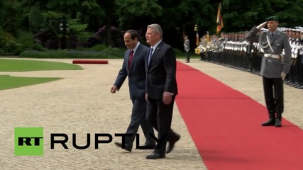 Germany: Egypt's el-Sisi meets Gauck at Berlin's Bellevue Palace