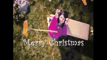 Merry Christmas from Selena Gomez and Tinker Bell 