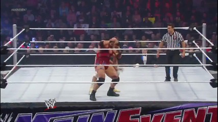 Ryback срещу Alberto Del Rio Wwe Main Event