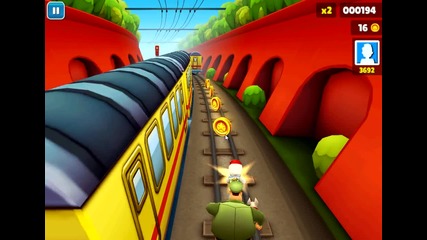 Subway Surfers Epizode #18 (извинете,че е малък но играя от 1 ден)