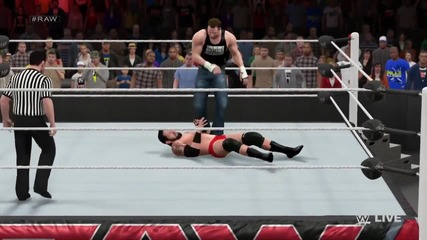 Dean Ambrose vs. Bad News Barrett - Fastlane Wwe 2k15 Simulation