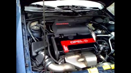 Calibra Turbo 4x4 C20let Garret Gt 2871r engine bay 
