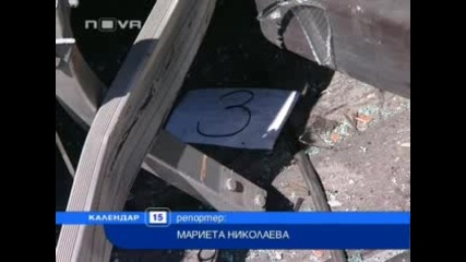 Камион блъсна трамвай в София,  катастрофата не взе жертви