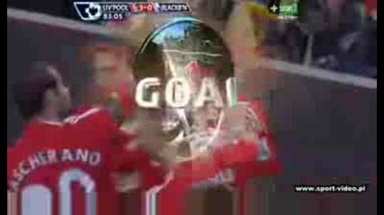 Liverpool 3 - 0 Blackburn Agger Goal 11.04.09