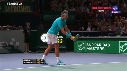 Nadal vs Ferrer - Paris 2013!