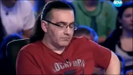 Момиче псува журито в X Factor България 15 09 2011