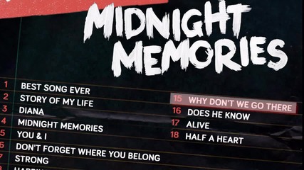 Превод: 15. One Direction - Why don't we go there • Midnight Memories •