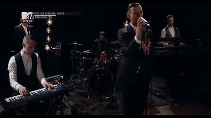 Hurts - Illuminated [ Mtv live ]