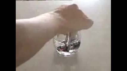 Фокус Как Гори Вода Много Яко !!! 