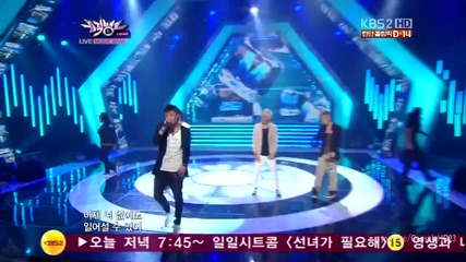 (hd) M.i.b - Only hard for me ~ Music Bank (13.07.2012)