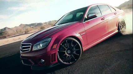 Такъв (mercedes C63) не се вижда всеки :)