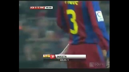 Barcelona vs Valencia 2 - 1 [16.10.10]