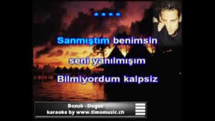 Bozuk - Dogus karaoke 