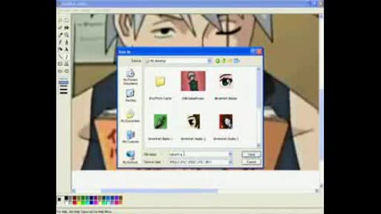 How to Un - mask kakashi in paint