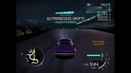Need For Speed Carbon Drifting With Dodge Charger R/t