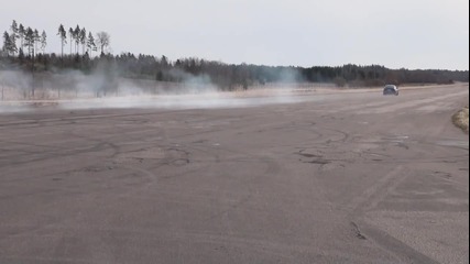 Burnout Bmw M5 F10!