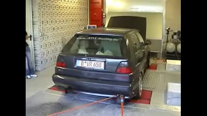 Германски кош Golf 2 Vr6 Turbo Dyno