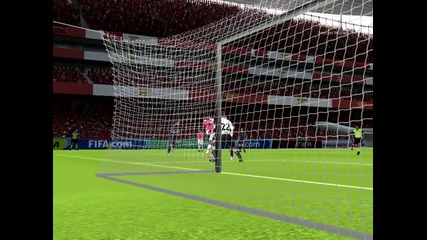 Gol na Mesut Ozil Fifa10
