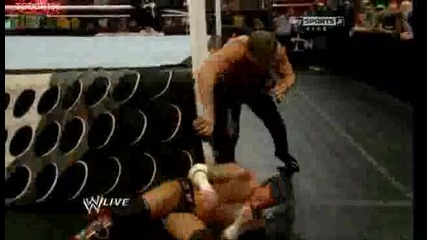 Wwe. Kрис Джерико - подлъзване - Гаф