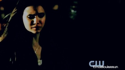 Damon and Elena __next to you